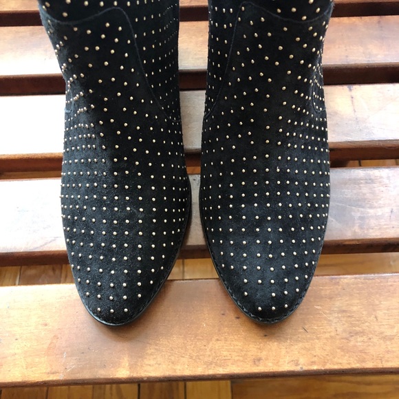 Rebecca Minkoff Blake Studded Black Booties - Picture 7 of 9